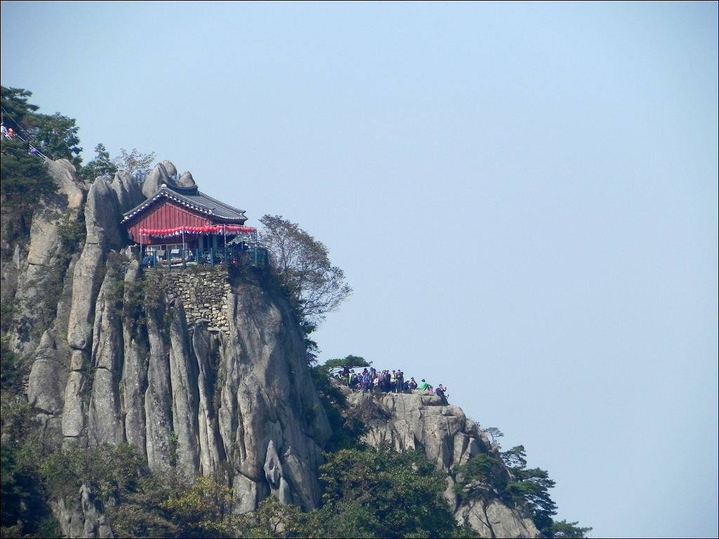 정상 풍경 이미지