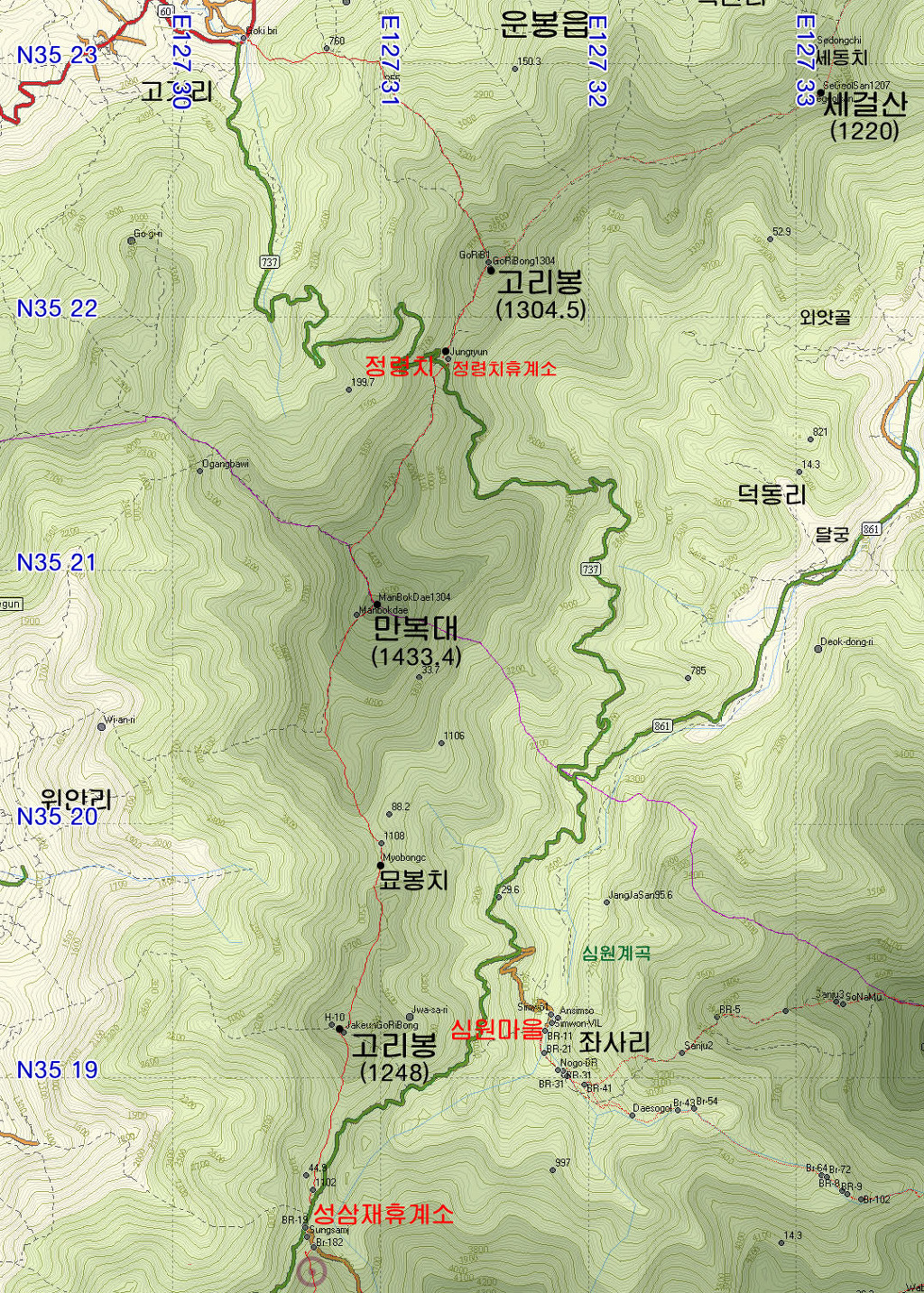 마운틴백두 이미지