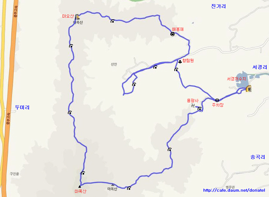 마국산 정상 이미지