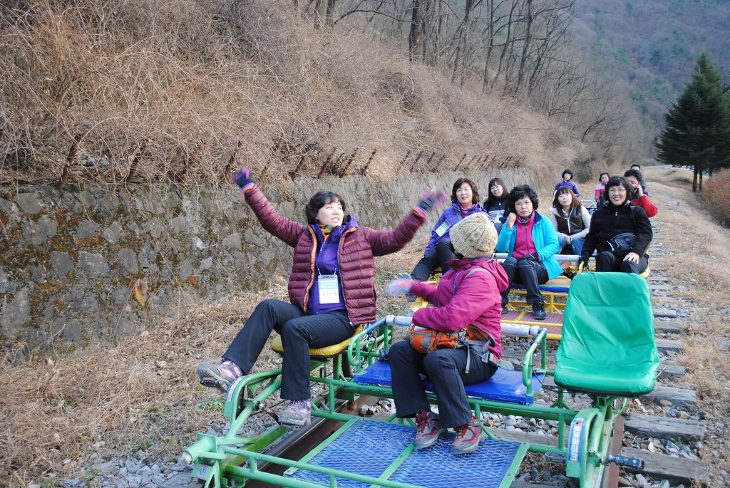 문경철로자전거 이미지