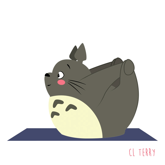 운동하는 토토로.jpg | 인스티즈