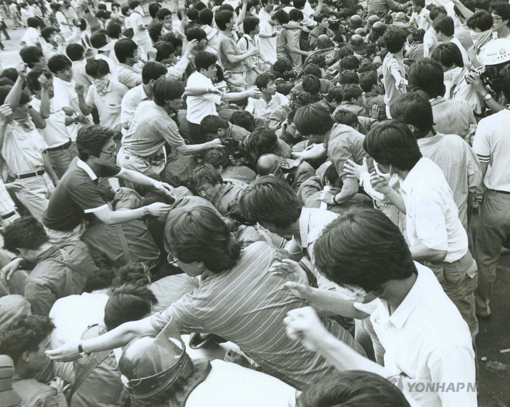 사진으로 보는 1987년 6월의 한국 | 인스티즈