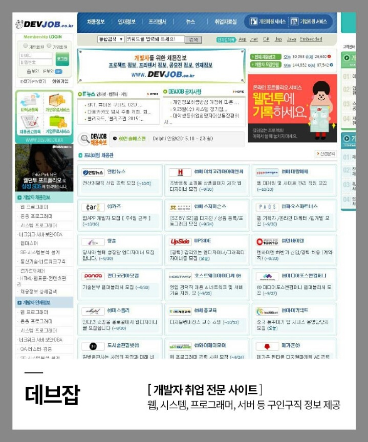 알아두면 좋을 전문 업종별 취업 사이트 | 인스티즈