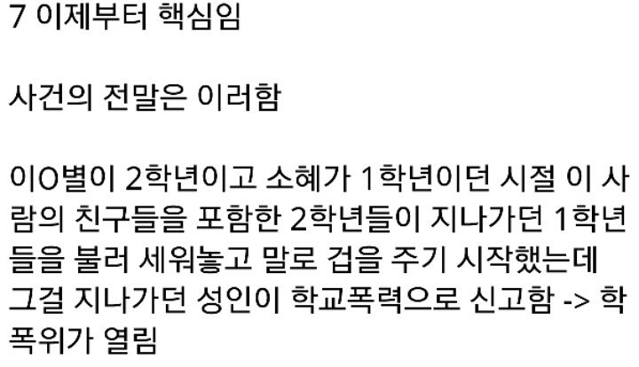 어제자 핫했던 김소혜 루머 유포자 사건 _ 정리글 | 인스티즈