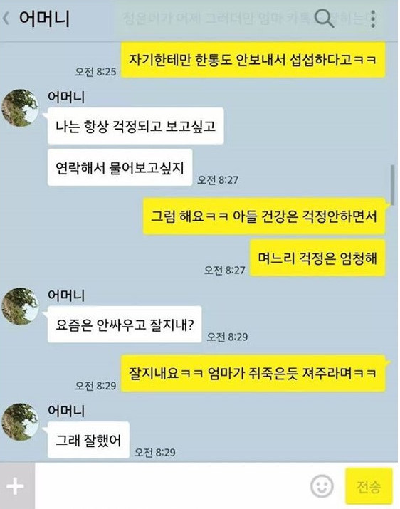 상위 0.1% 시어머니의 카톡 | 인스티즈