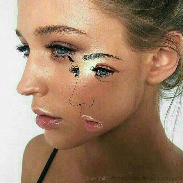 절묘한 화장 | 인스티즈