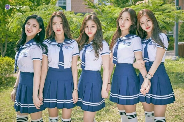 아이돌학교 단체사진 총모음.jpg | 인스티즈