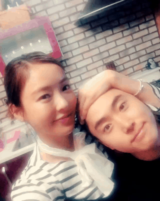 동생에게 뽀뽀하는 이다희.gif | 인스티즈