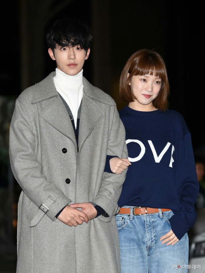 오늘자 남주혁-이성경 | 인스티즈