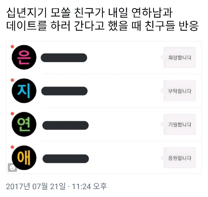 모쏠친구가 데이트 하러 간다고 할 때.jpg | 인스티즈