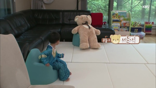 [슈퍼맨이돌아왔다] 2달만에 재등장한 이서준 안에 어른미소.GIF | 인스티즈