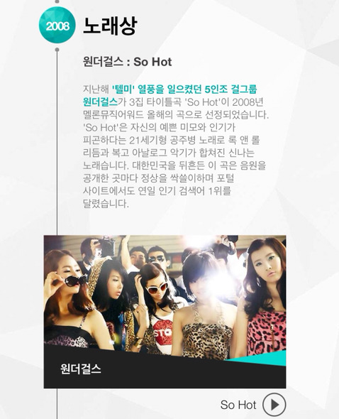 멜론뮤직어워드 2005~2008(온라인 시상식) 2009~2013(오프라인) 역대수상자들 | 인스티즈