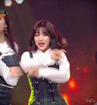 181116 뮤직뱅크 트와이스 지효 gif | 인스티즈