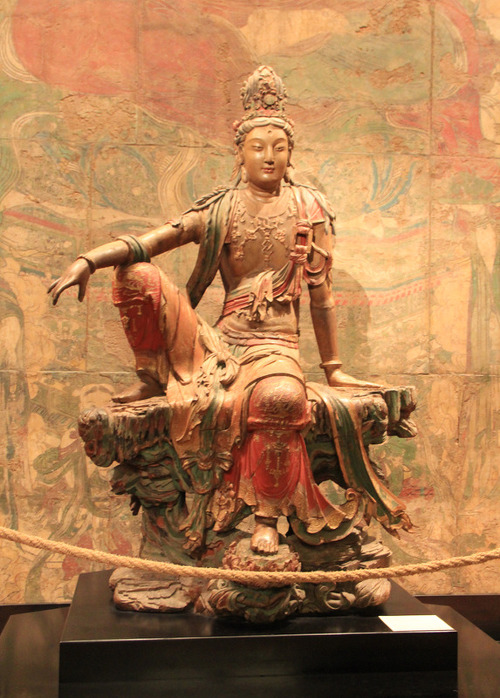 넬슨 앳킨스 미술관 소장 불상 남해의 관음(Guanyin of the Southern Sea) | 인스티즈