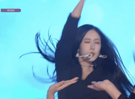 부산원아시아페스티벌(BOF) 여자친구 밤+시간을달려서.gif | 인스티즈