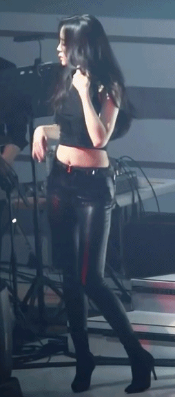 손나 가죽 바지.gif | 인스티즈