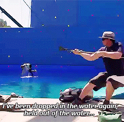 [쥬라기월드] 촬영하면서 배우가 엄청 힘들었을것 같은 비서씬 촬영장면.jpgif | 인스티즈