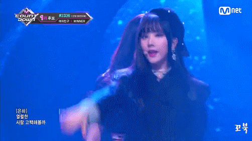 180510 엠카운트다운 여자친구 밤.gif | 인스티즈
