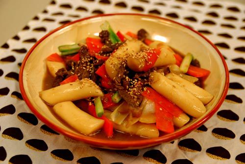 한국 스타일! 달콤짭쪼름 궁중떡볶이 gifjpg | 인스티즈