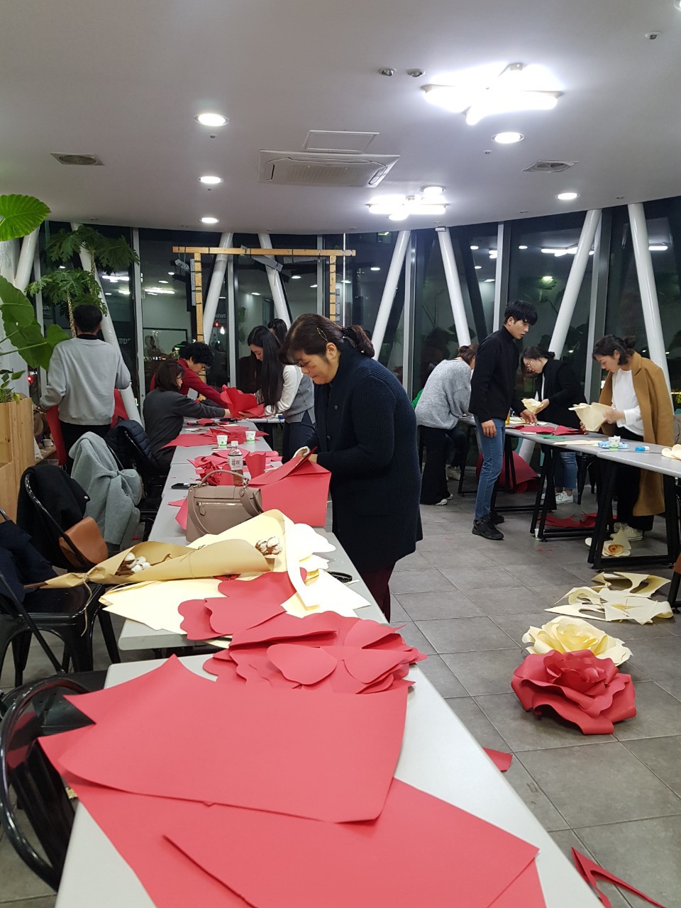 휴먼플라워 이미지