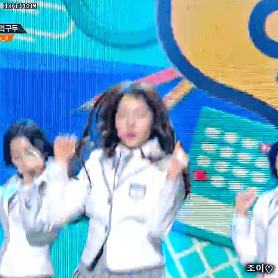 171215 뮤직뱅크 프로미스9 노지선, 이나경.gif | 인스티즈