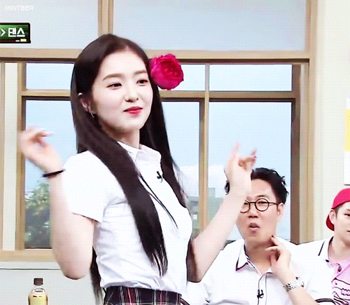 꽃을 단 아이린.gif | 인스티즈
