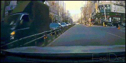 운전자의 미친 반응속도.gif | 인스티즈