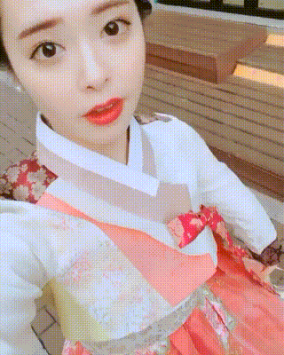 한복입은 일본녀.gif | 인스티즈