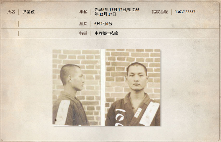 일제 경찰이 작성한 감시대상 인물카드 | 인스티즈